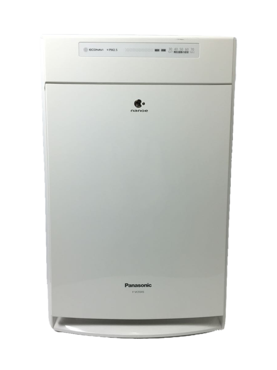 適当な価格 Panasonic◇空気清浄機 F-VC55XS-W [ホワイト