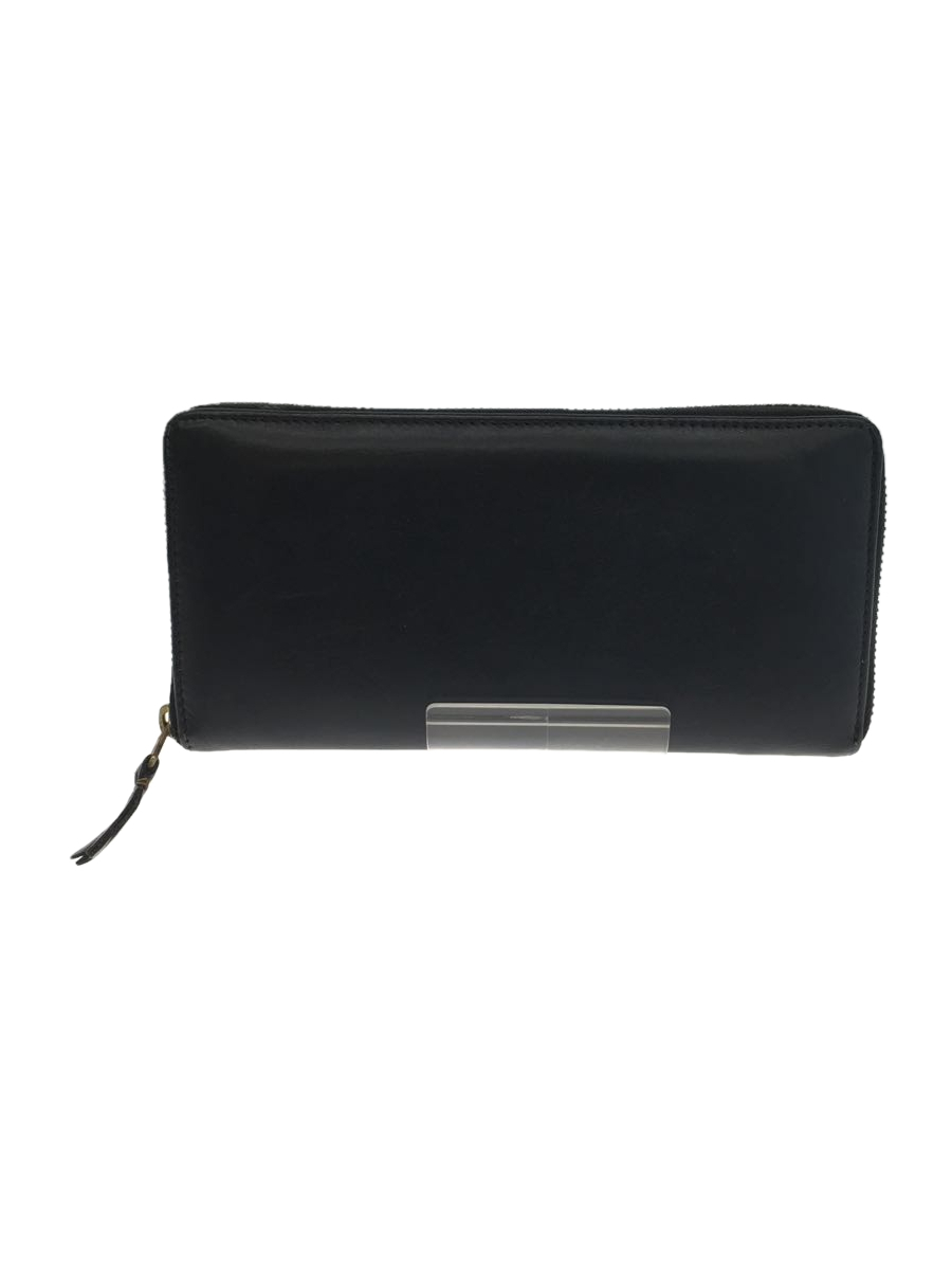 年末のプロモーション COMME des GARCONS◇長財布/レザー/BLK/無地