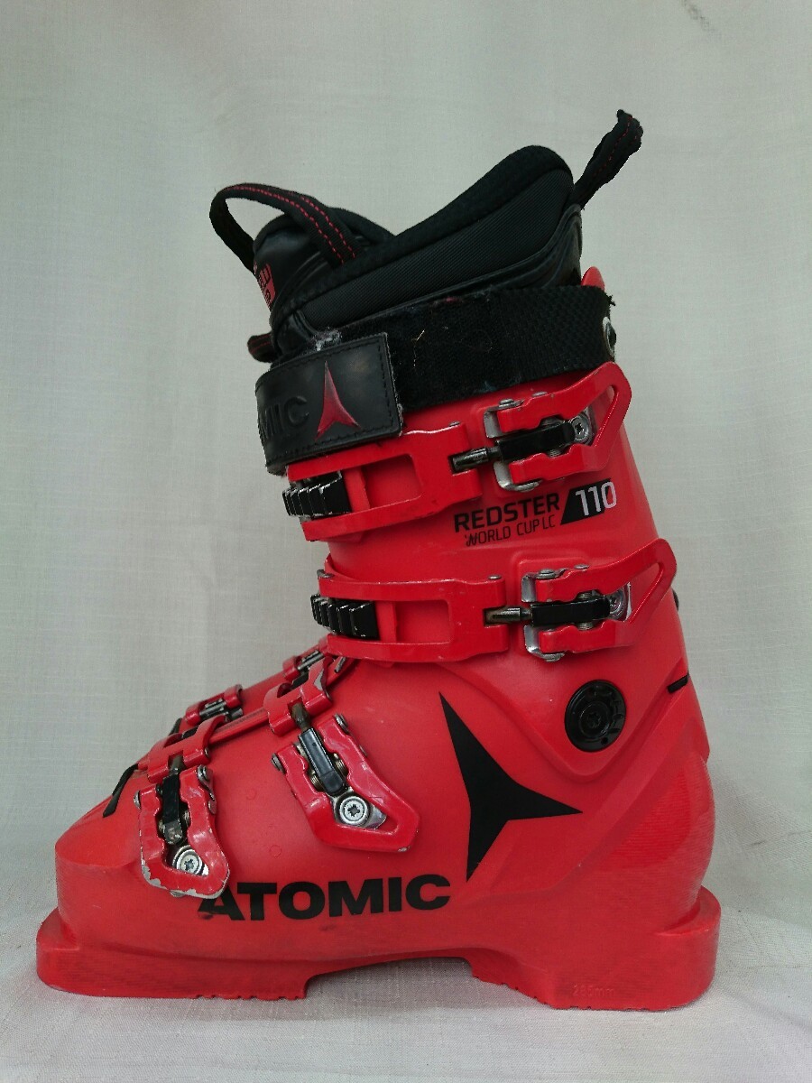 ATOMIC◆スキーブーツ/24cm/RED/アダルト_画像2