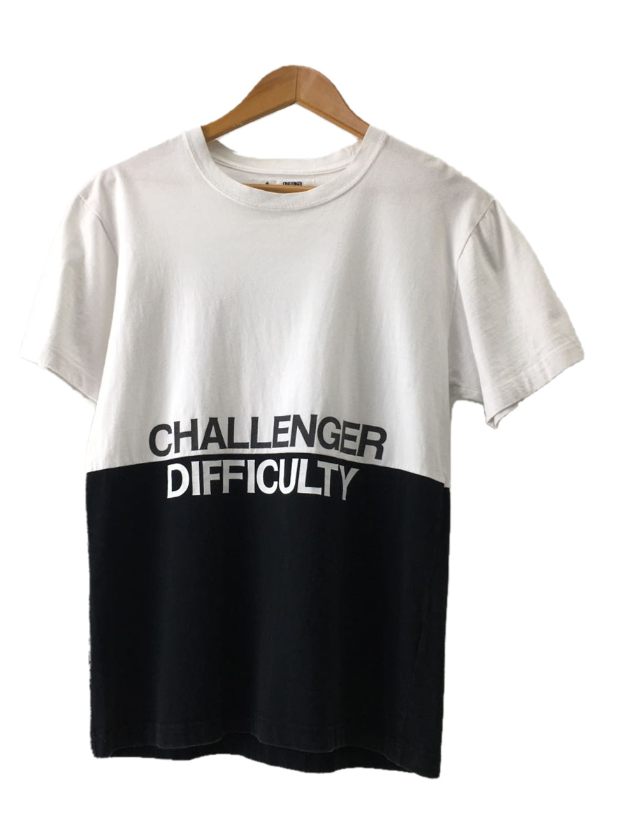 CHALLENGER◆Tシャツ/M/コットン/WHT_画像1
