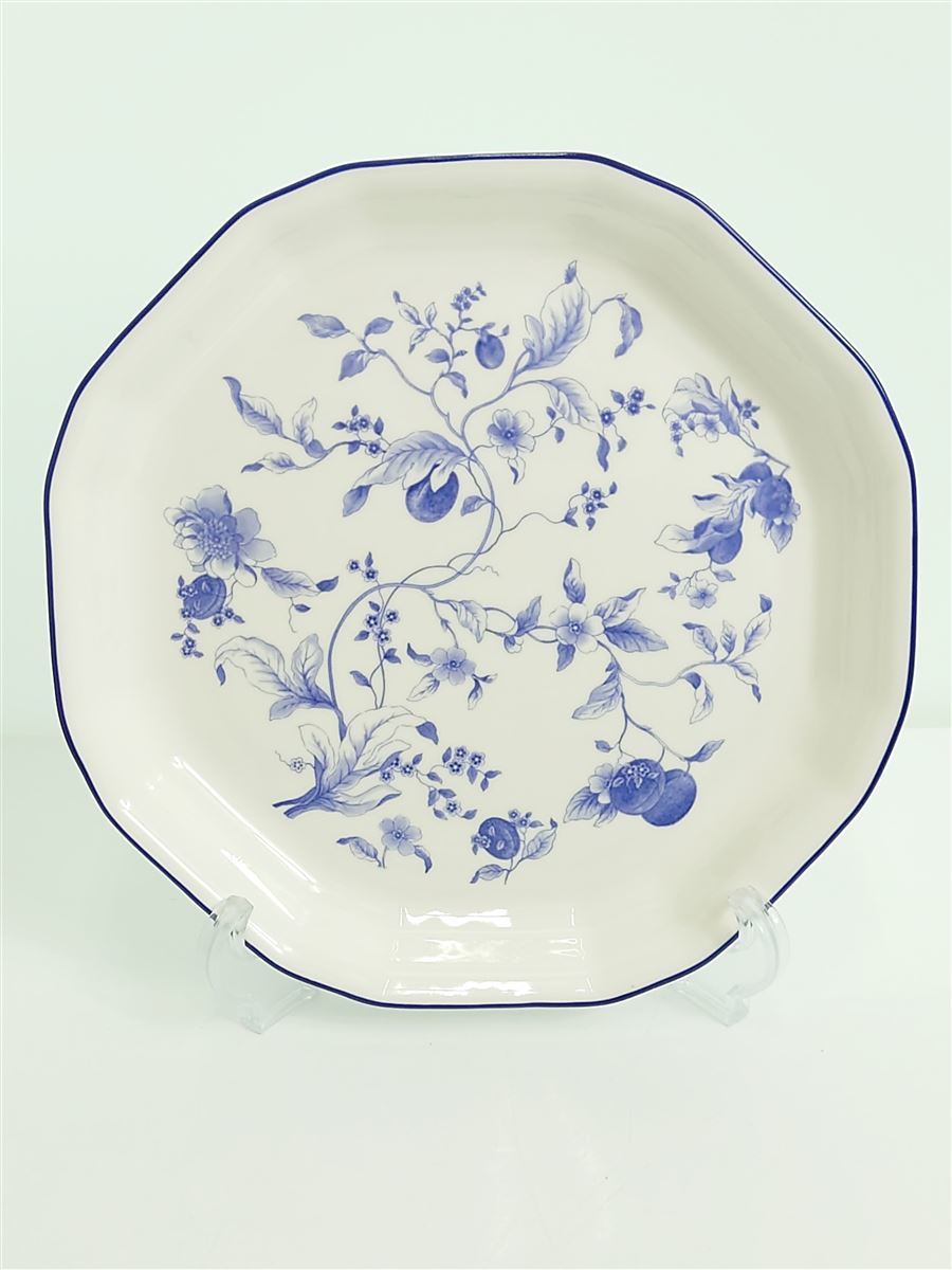 WEDGWOOD◆プレート/WHT/BLUE PLUM_画像1