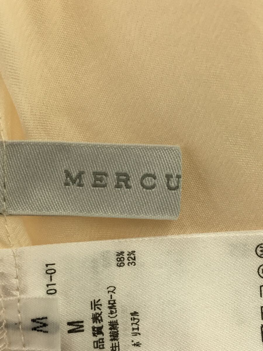 MERCURYDUO◆22SS/タグ付き/レースキャミセットマーメイドワンピース/半袖ワンピース/M/ポリエステル/BEG_画像3