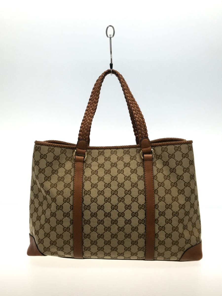 GUCCI◇トートバッグ/キャンバス/ベージュ | infamous.gg