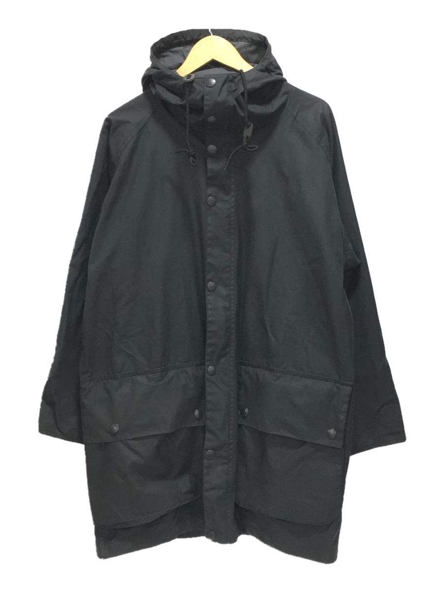 Barbour◆20AW/HOODED HIKING COAT/2002094/38/コットン/ブラック