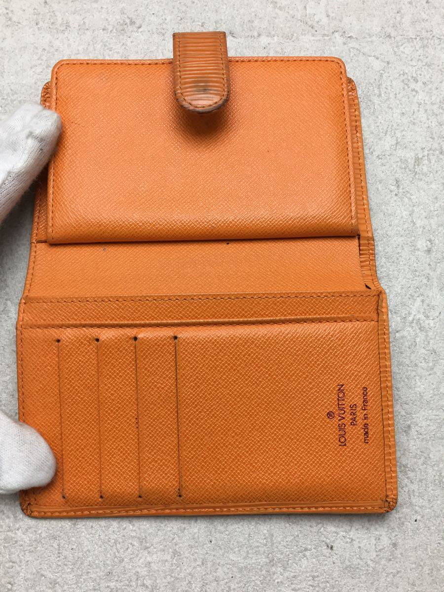 LOUIS VUITTON◇ポルト・モネ・ビエヴィエノワ_エピ_ORN レザー ORN 財布 | p-oh.jp
