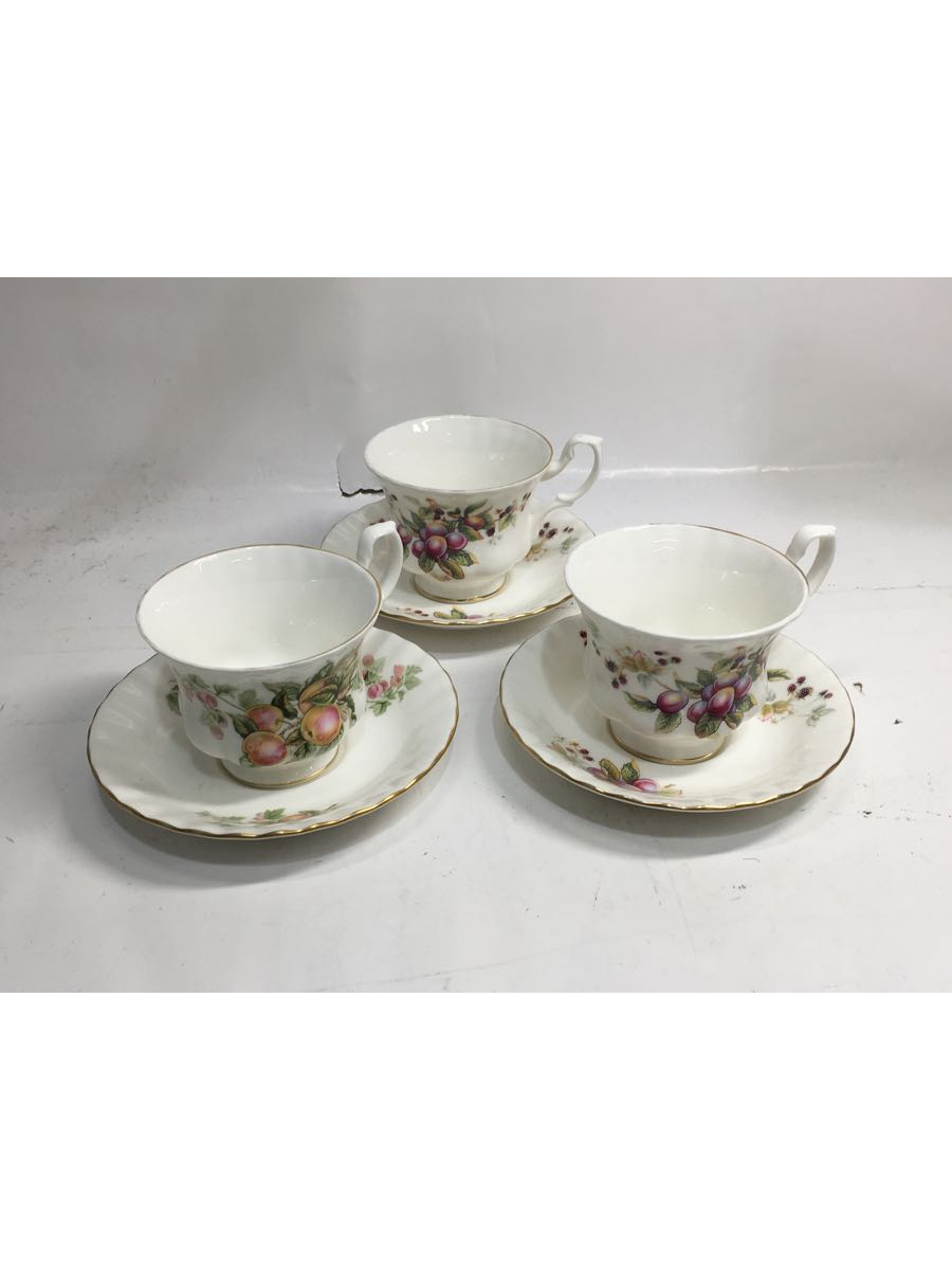 新しいスタイル Royal Albert◇カップ&ソーサー/6点セット/WHT その他
