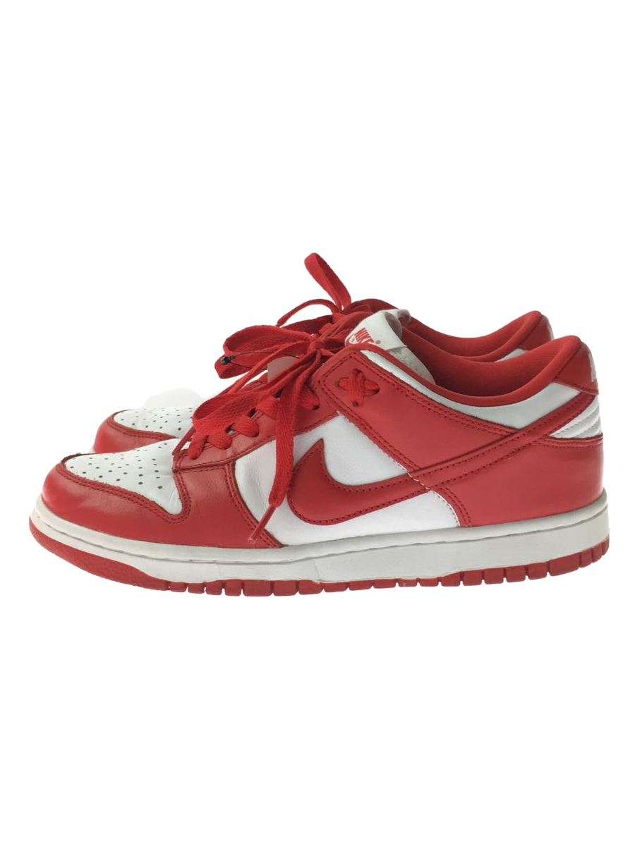 NIKE◆DUNK LOW SP_ダンク ロー/25cm/RED/CU1727-100/WHITE/UNIVERSITY RED