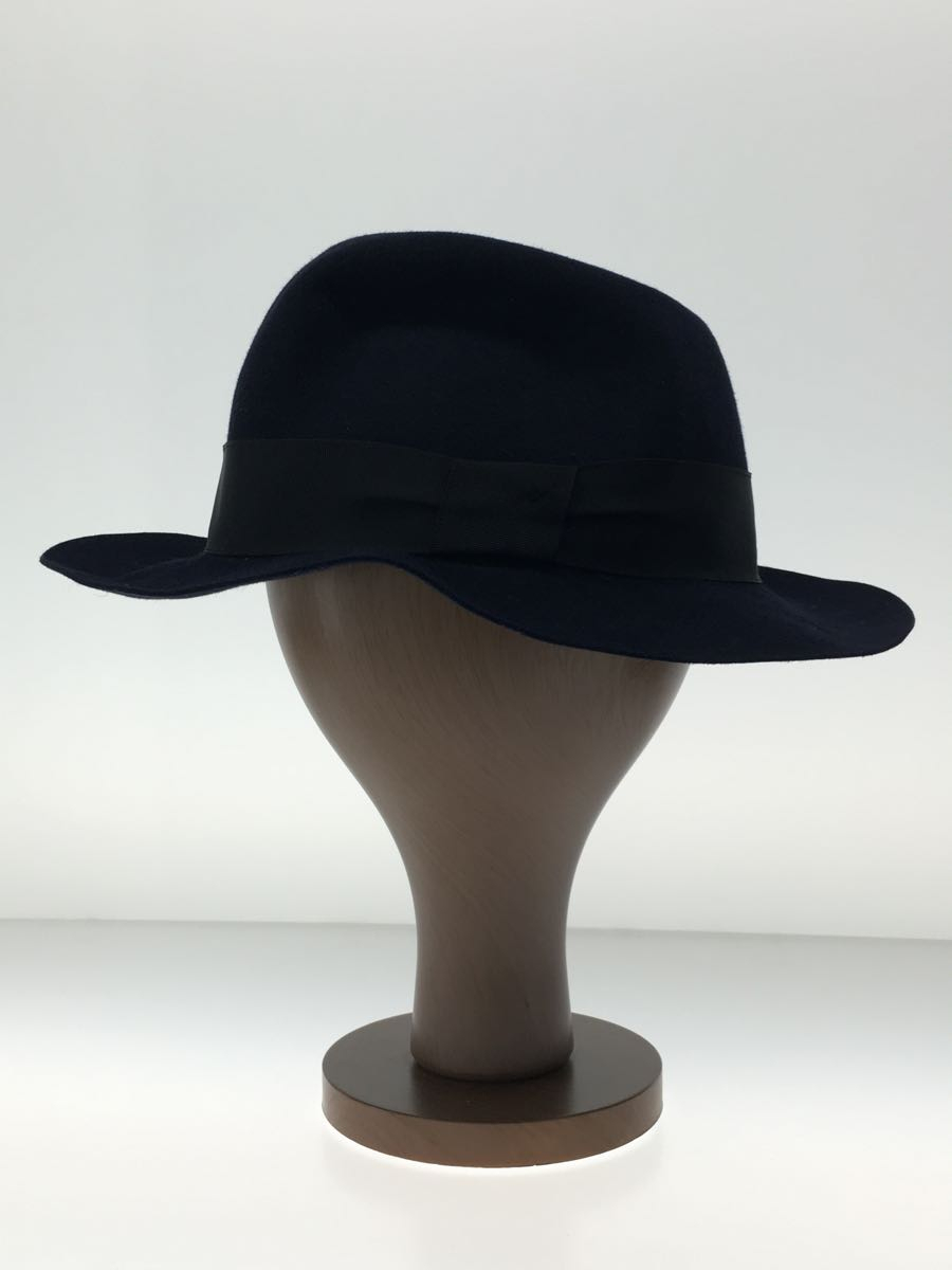 Tom Smarte/ hat /7 5/8/NVY/ men's /LONDON/FUR FELT/61cm