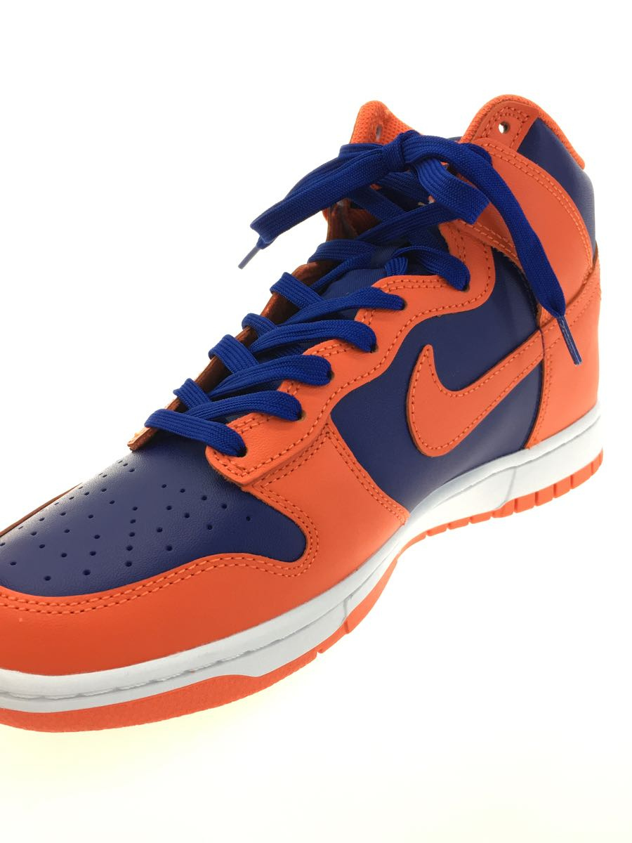 NIKE◆DUNK HI RETRO Orange and Deep Royal/ハイカットスニーカー/27cm/ORN_画像6