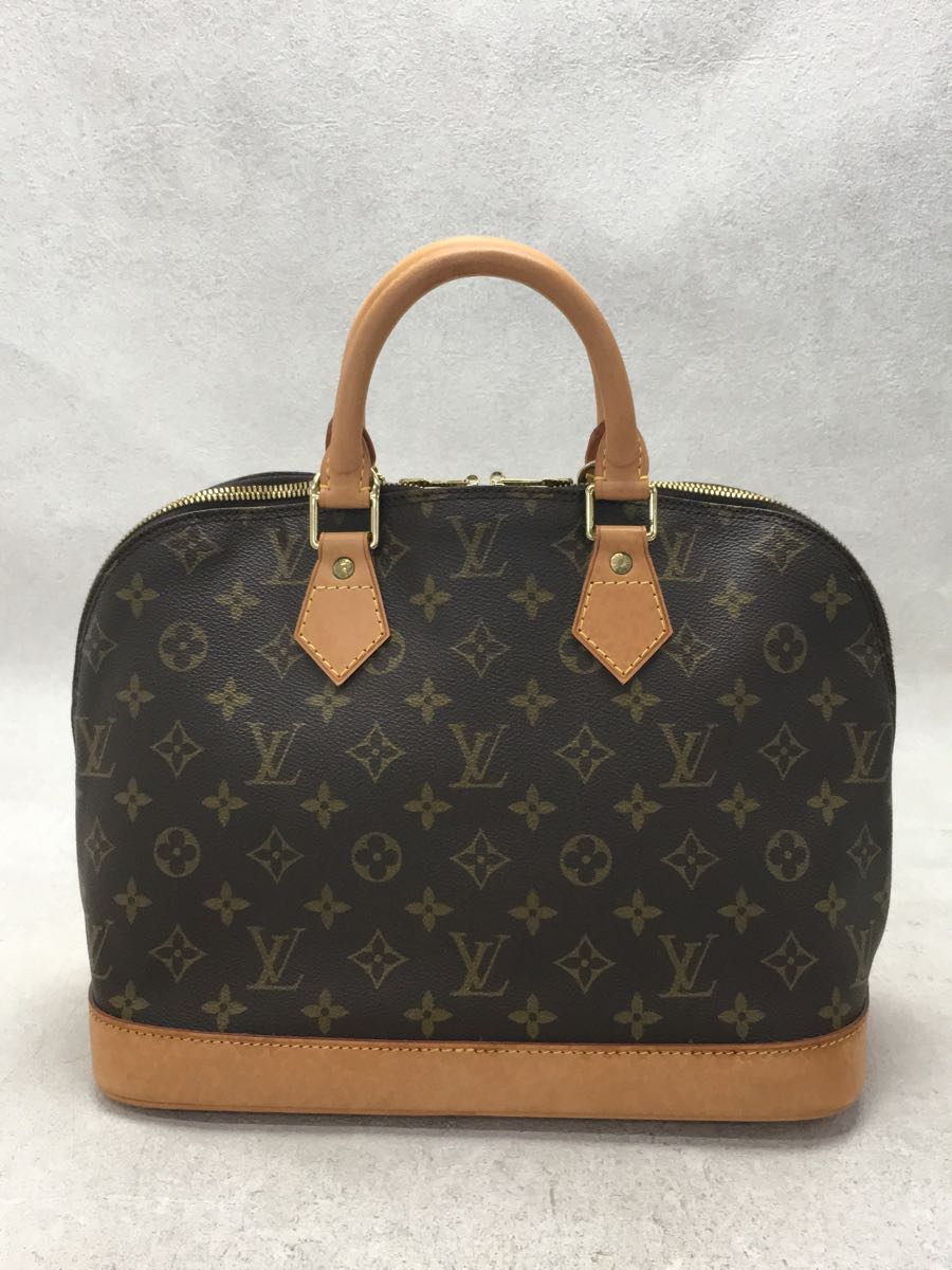 LOUIS VUITTON◆アルマ_モノグラム_BRW/PVC/BRW_画像4