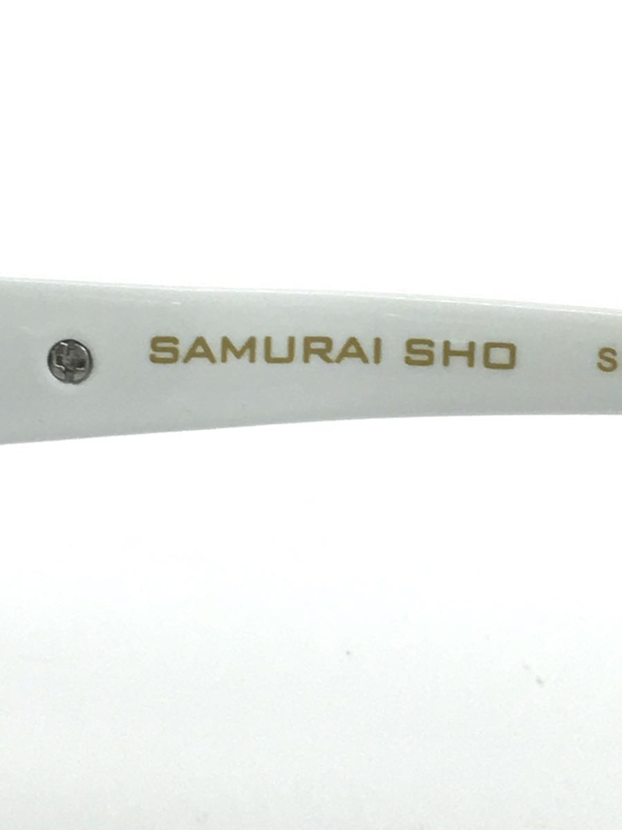 SAMURAI SHO◆サングラス/プラスチック/WHT/BLK/メンズ/SS-Y318/サムライショウ_画像4