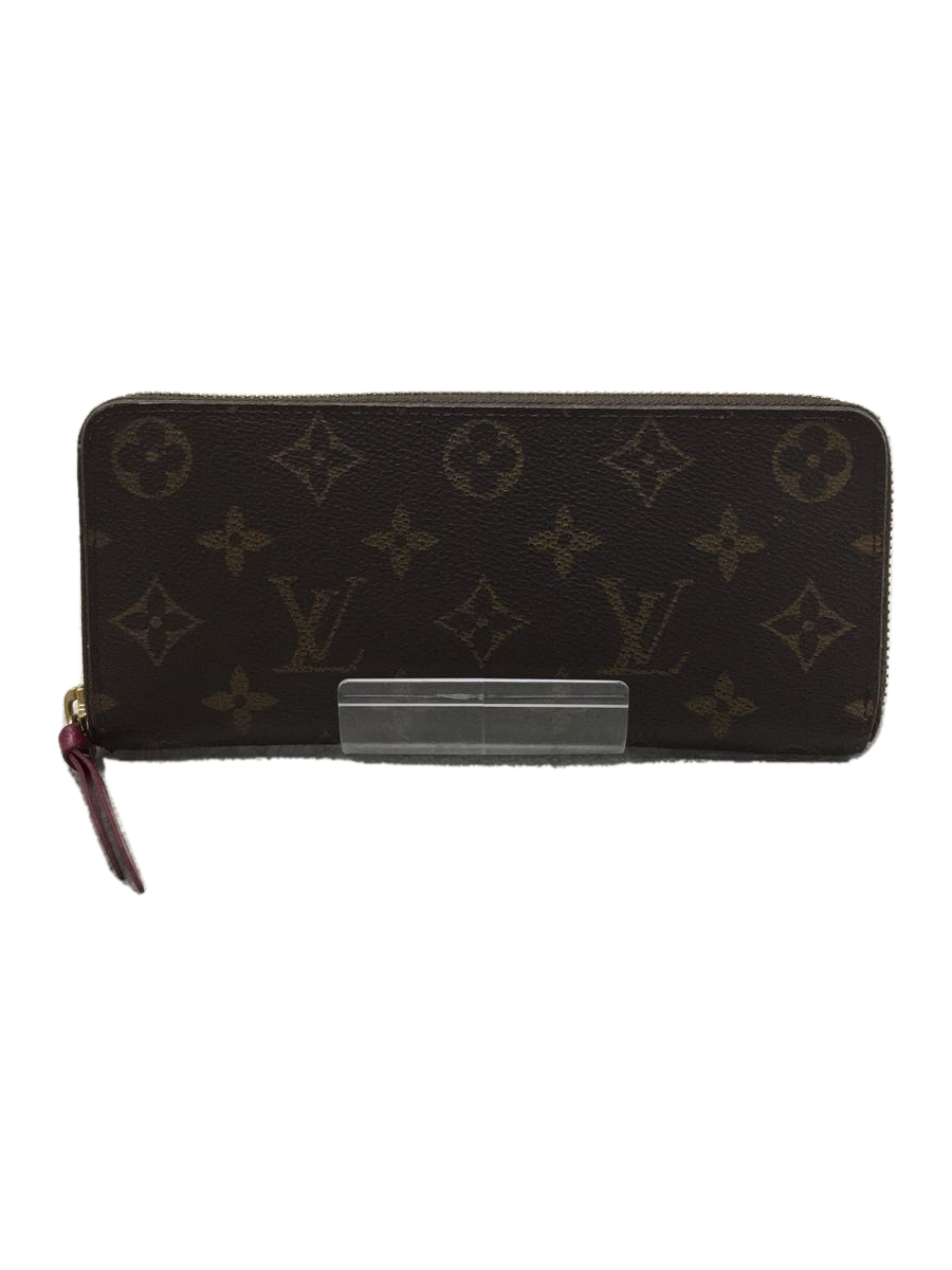 LOUIS VUITTON◆M60742/ポルトフォイユ・クレマンス_モノグラム_BRW/PVC/BRW_画像1