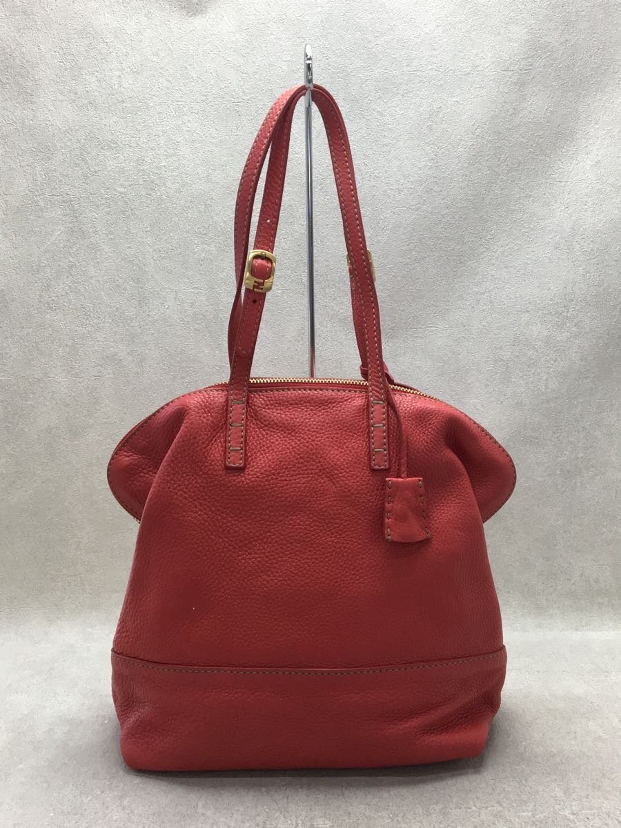 FENDI◇8BN232/FENDI Selleria/トートバッグ/レザー/RED | calidaria.com
