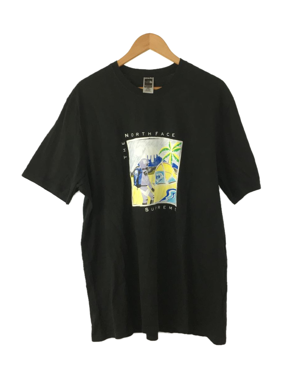 Supreme◆22ss/Sketch S/S TEE/Tシャツ/XL/コットン/ブラック