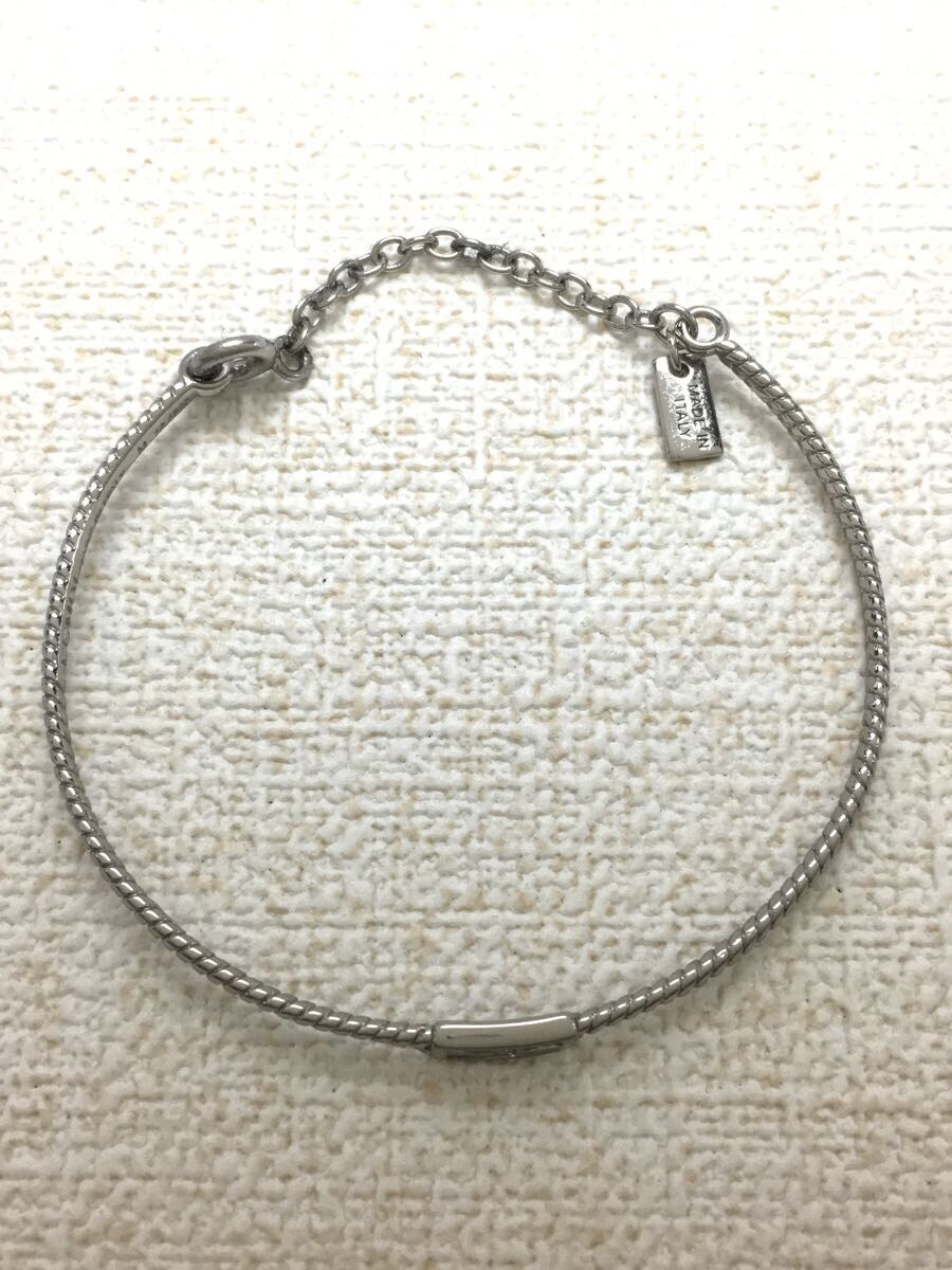 好きに FENDI◇ブレスレット/SILVER/シルバー/レディース/FF/バゲット