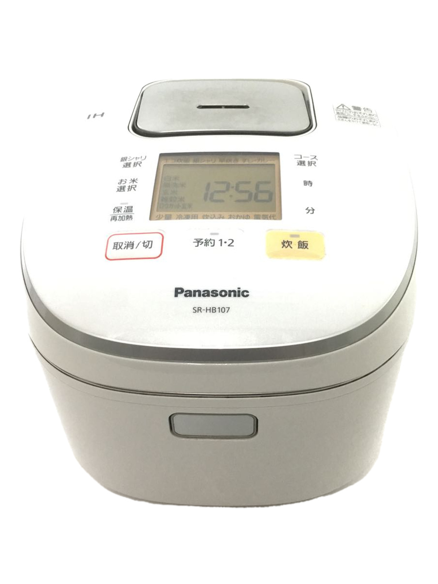 Panasonic◆炊飯器 SR-HB107-W [ホワイト]_画像1