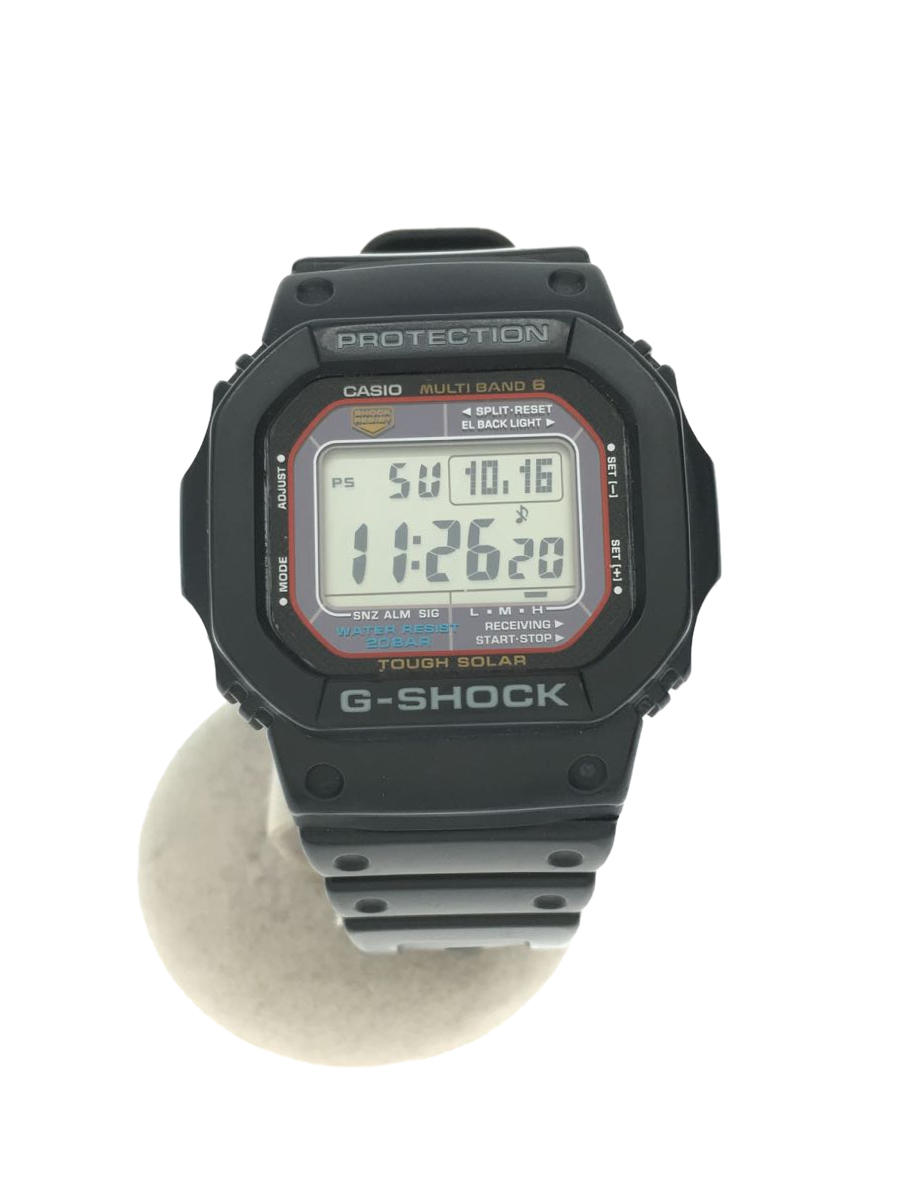 CASIO◆ソーラー腕時計・G-SHOCK/デジタル/BLK/GW-M5610-1JF