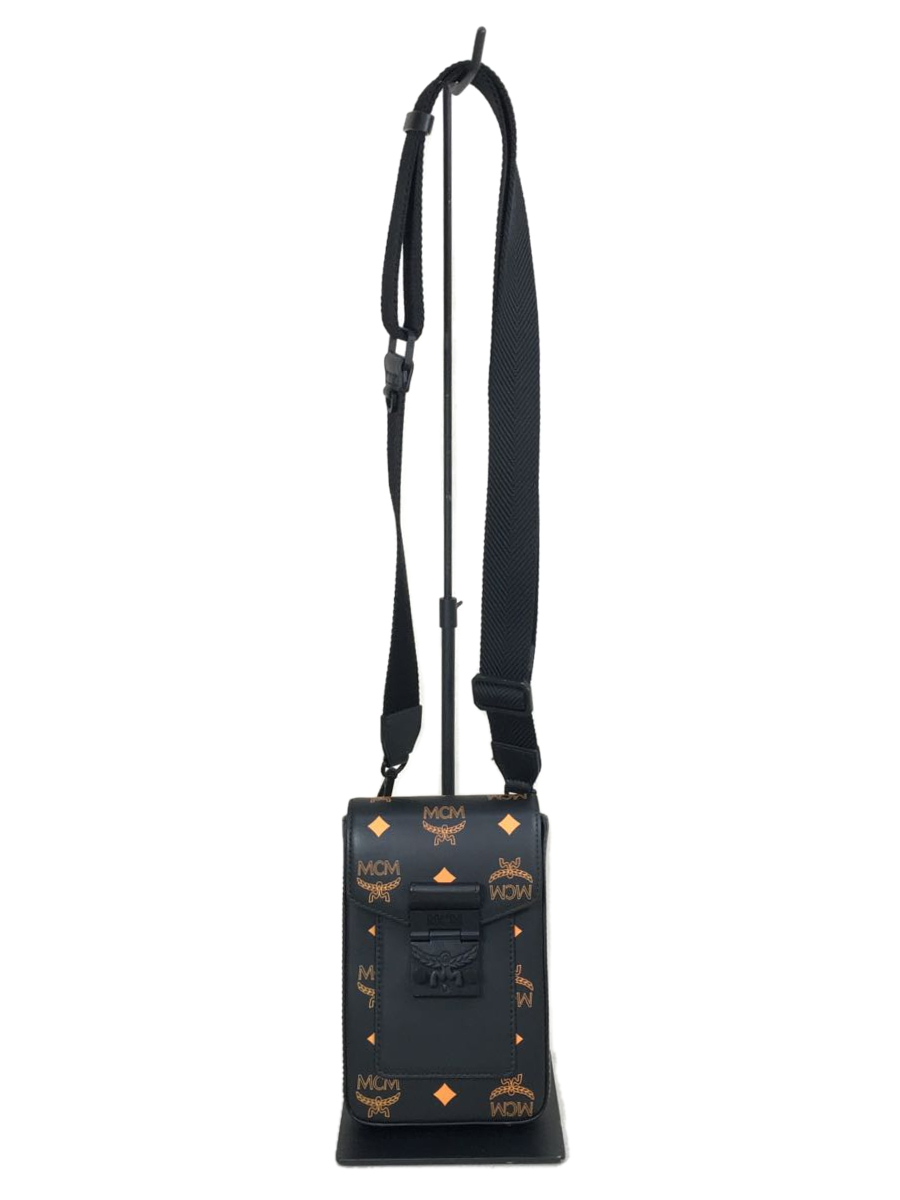 MCM◇ショルダーバッグ/レザー/BLK www.mooz.re