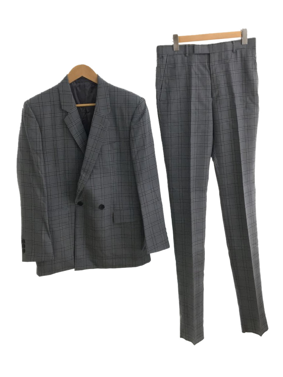 LITTLEBIG◇セットアップ/1/ウール/GRY/Check Semi-Double Jacket LITTLEBIG◇セットアップ/1/ウール/GRY/Check Semi-Double Jacket