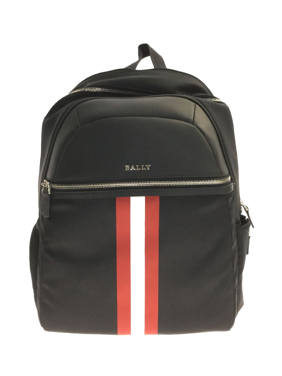 BALLY◇リュック/レザー/BLK | inmano.com.br