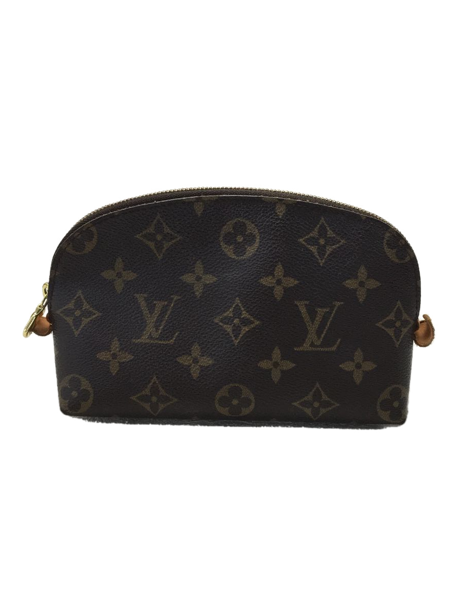 LOUIS VUITTON◆ポシェット・コスメティック_モノグラム_BRW/PVC/BRW/M47515