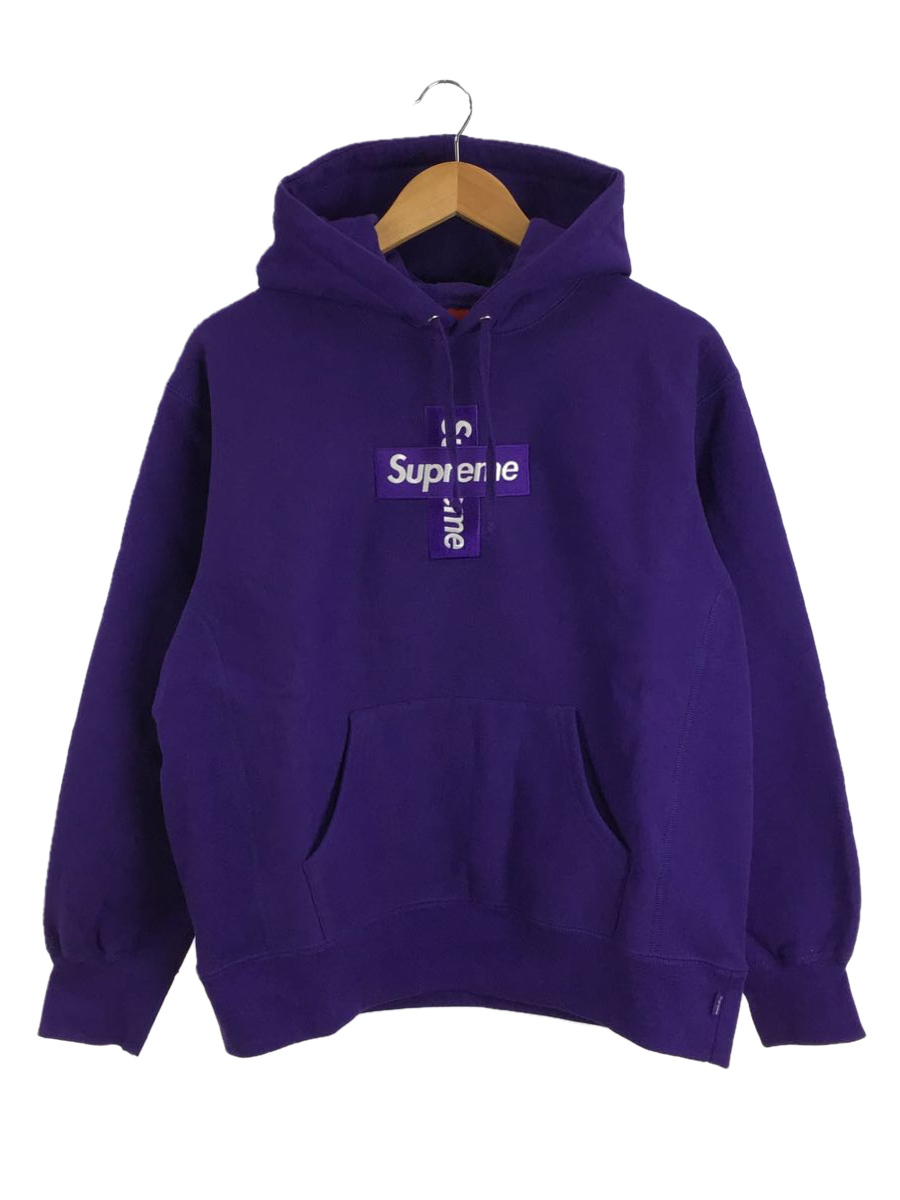 Supreme◆パーカー/2020A/W Cross Box Logo Hooded Sweatshirt/S/コットン/PUP