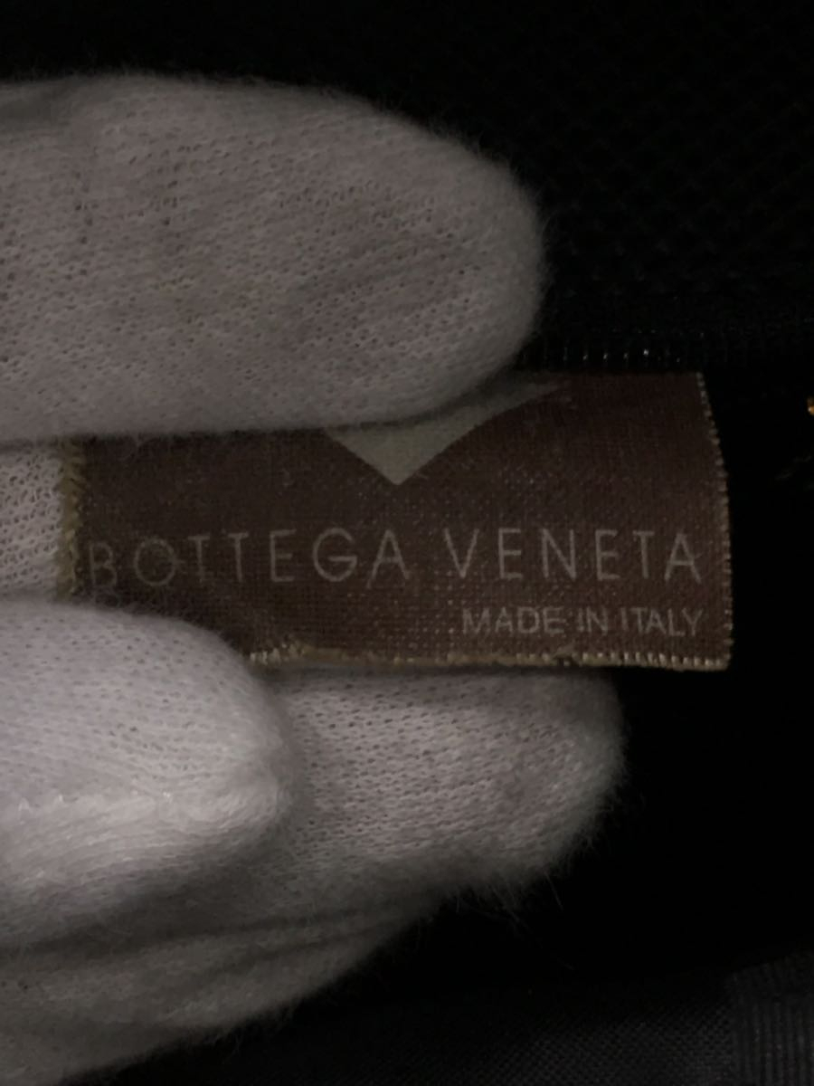 BOTTEGA VENETA◆マルコポーロ/角スレ/ハンドルダメージ/トートバッグ/-/BLK_画像5