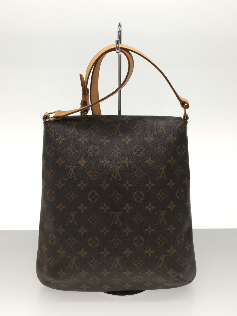 LOUIS VUITTON◇ミュゼット_モノグラム・キャンバス_BRW/PVC/BRW-