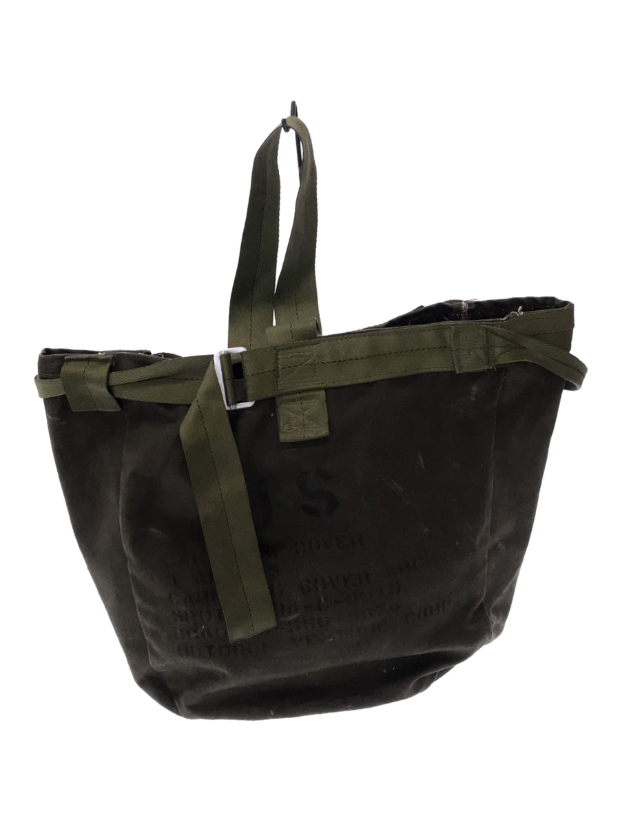 MILITARY◆90s CARRYING COVER BAG CANVAS バッグ/キャンバス/KHK