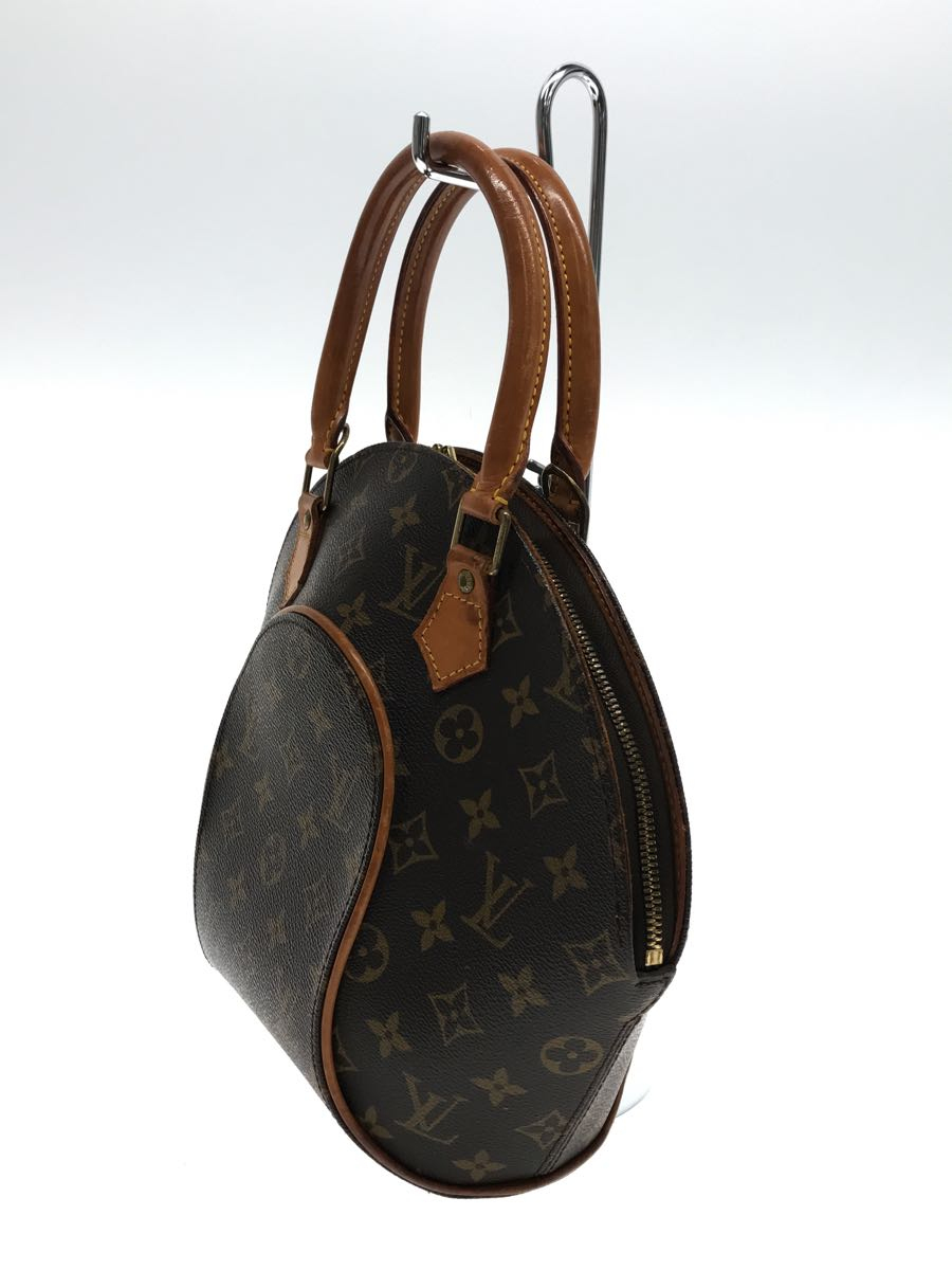 LOUIS VUITTON◆エリプスPM_モノグラム_BRW/PVC/BRW/M51127/全体変色・使用感有_画像2