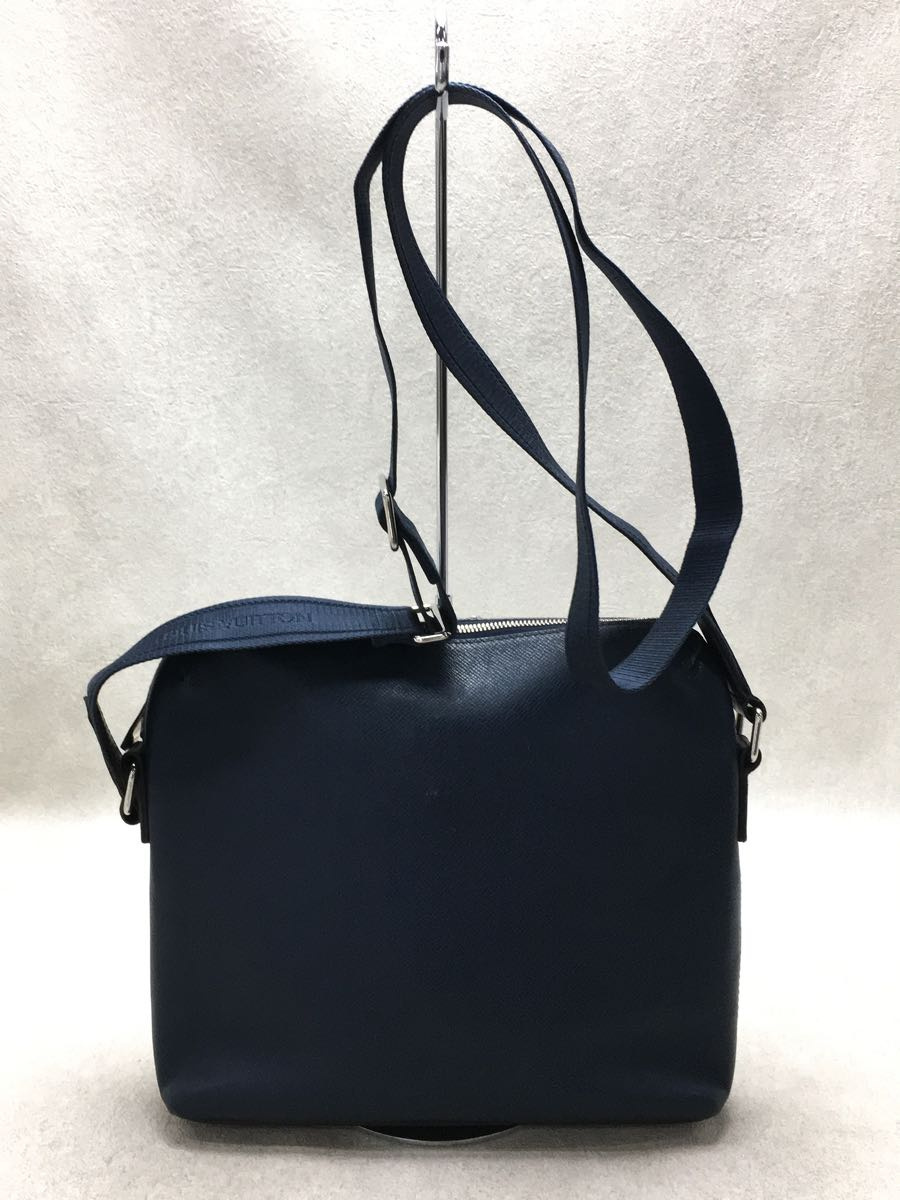 LOUIS VUITTON◇グリゴリ・メッセンジャーPM_タイガ_オーシャン/レザー