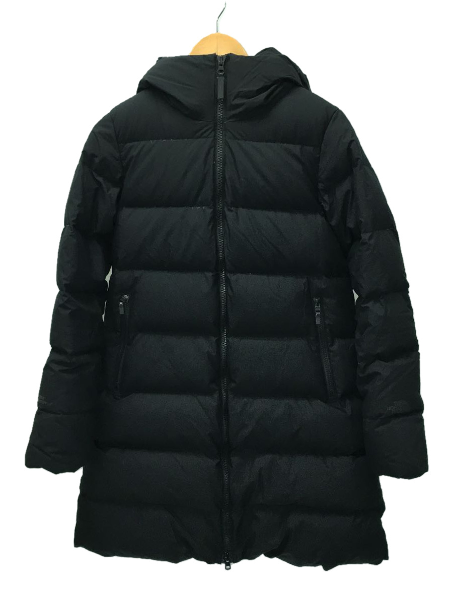 THE NORTH FACE◆WS DOWN SHELL COAT_ウインドストッパーダウンシェルコート/L/ナイロン/BLK