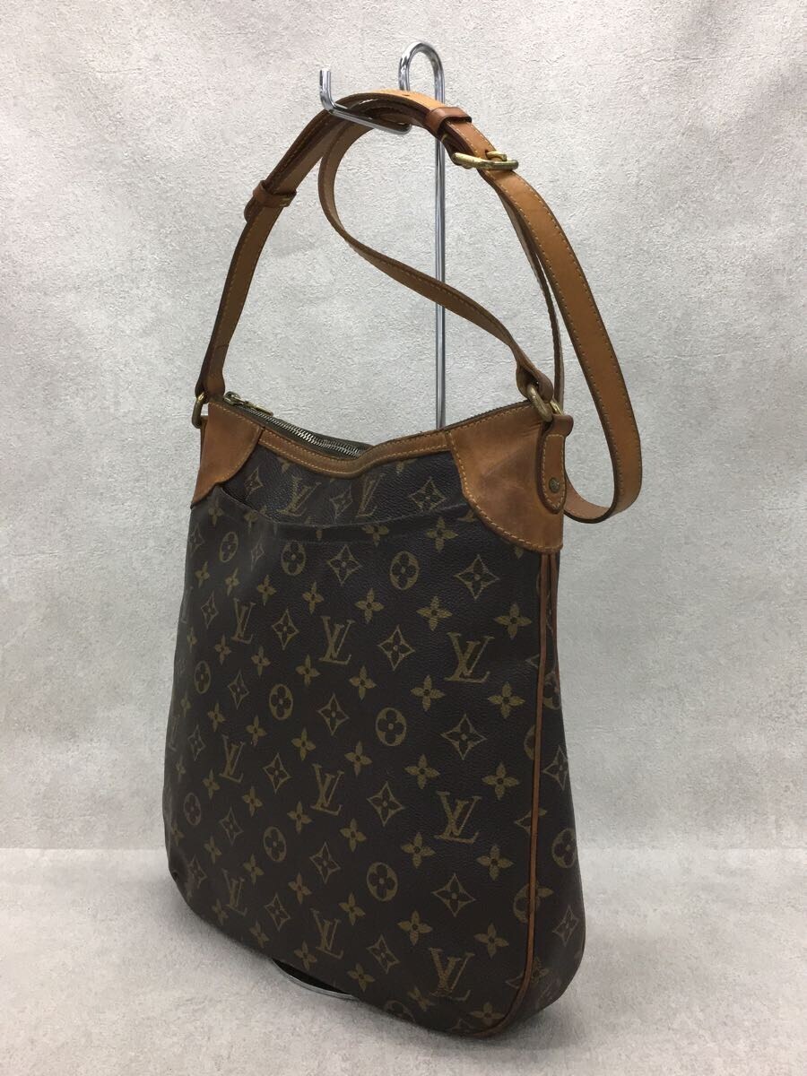 LOUIS VUITTON◇オデオンMM_モノグラムキャンバス/PVC/ブラウン/M56389