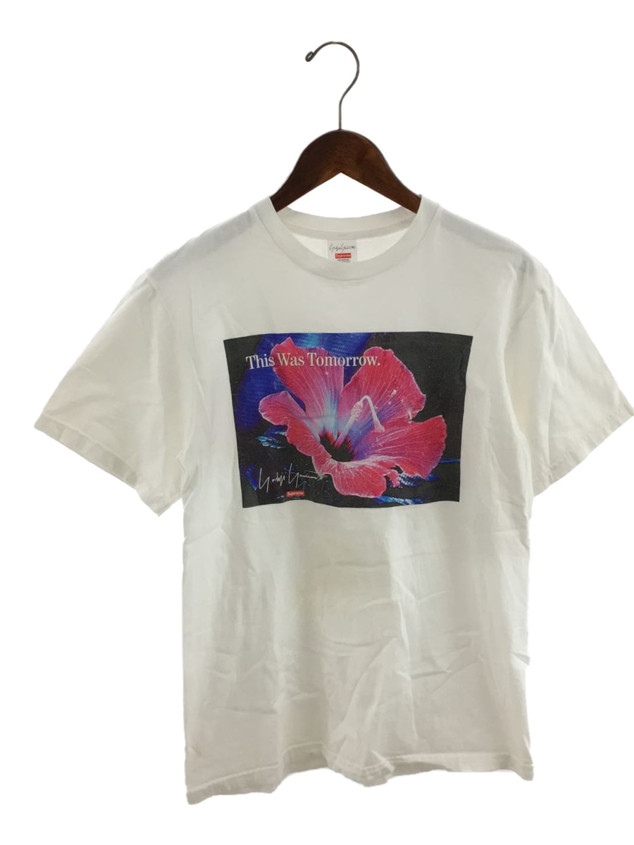 Supreme◆×ヨウジヤマモト/Tシャツ/S/コットン/WHT/ホワイト/白/プリント/トゥモローTシャツ/2020-21AW_画像1