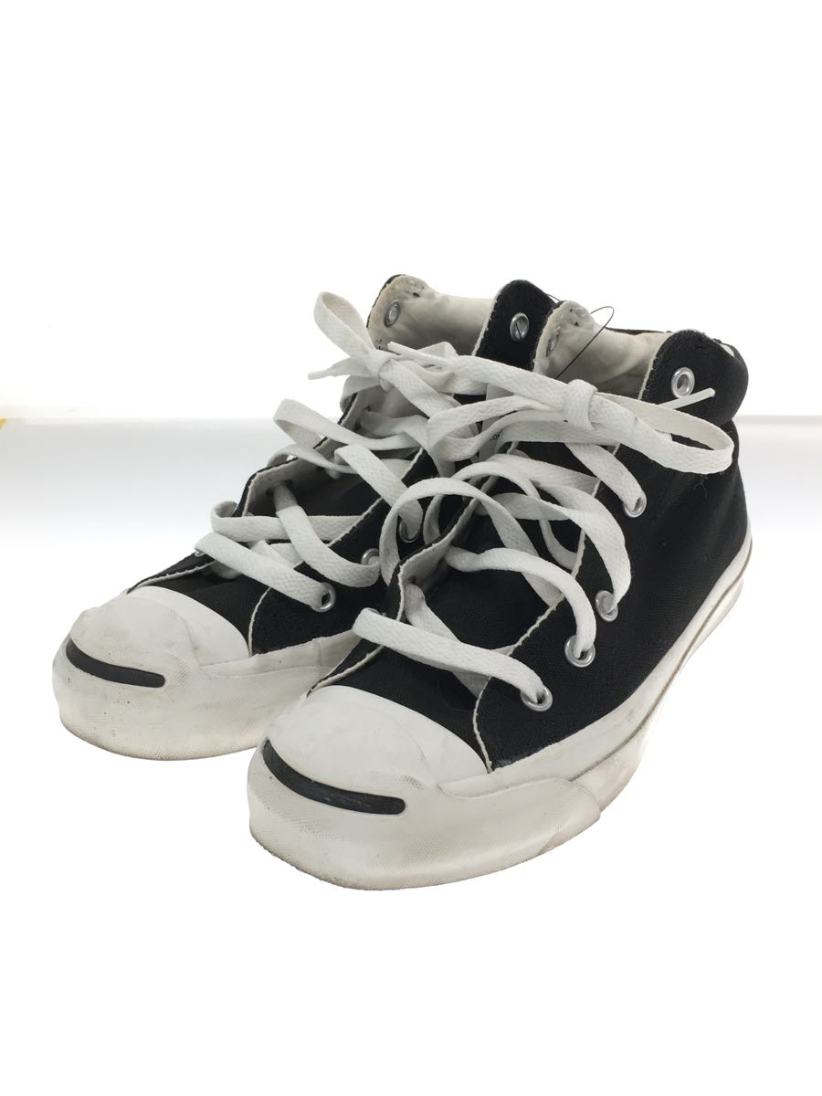 CONVERSE◆ハイカットスニーカー/22cm/BLK/1c832/JACK PURCELL MID_画像2