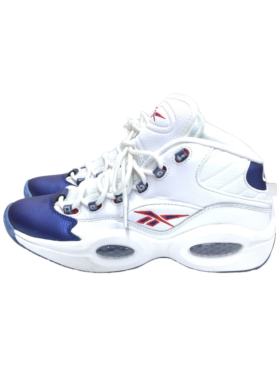 Reebok◆QUESTION MID/クエスチョンミッドハイカットスニーカー/29cm/ホワイト/GX0227_画像1