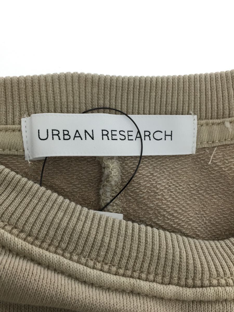 URBAN RESEARCH◆ワンピース/FREE/コットン/ベージュ//長袖 ロング_画像3