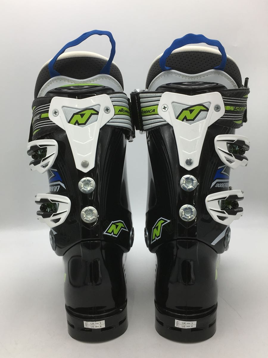 NORDICA* ski boots /22.5cm/BLK/ Doberman 130/ sole length 270mm