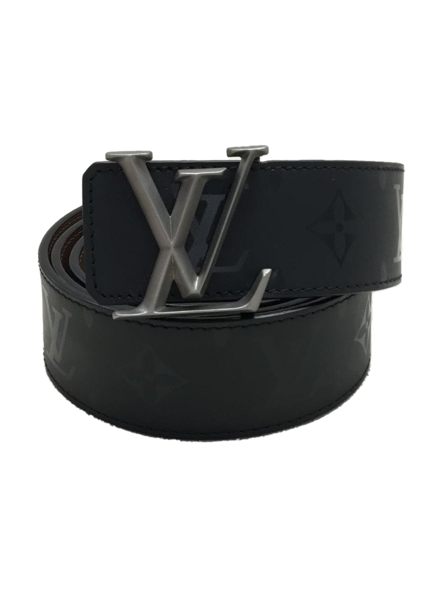 LOUIS VUITTON◆サンチュール・LVイニシアル40MMピラミッド_モノグラム・イリュージョン_BLK/牛革/BLK/総柄/_画像1