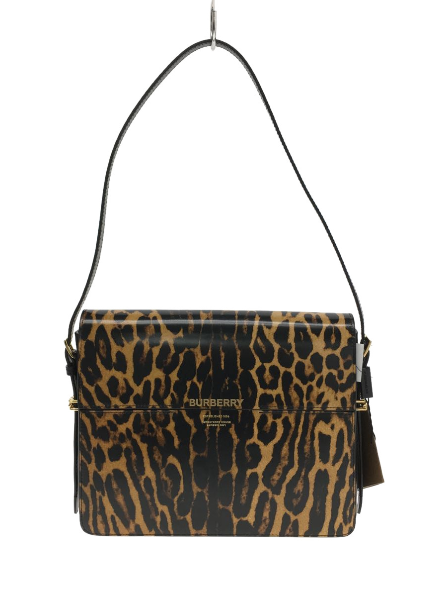 BURBERRY◆Small Grace Leopard Print Leather Crossbody Bag/8023114 1