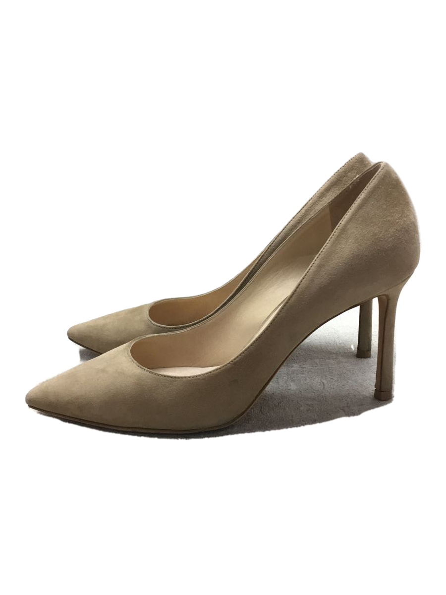【格安SALEスタート】 JIMMY CHOO◆パンプス/ROMY 85/35.5/BEG/スウェード その他 【格安SALEスタート】 JIMMY CHOO◆パンプス/ROMY 85/35.5/BEG/スウェード その他