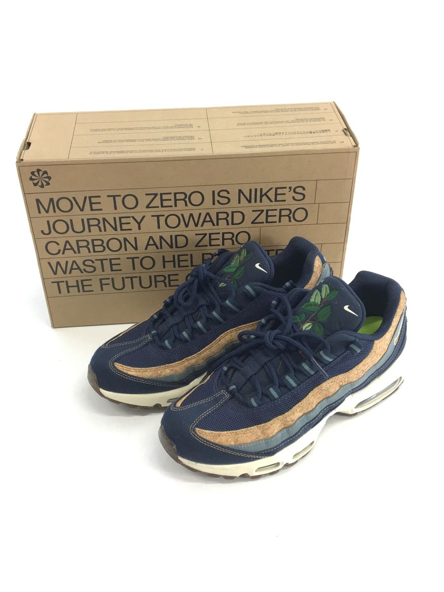 NIKE◆AIR MAX 95 SE/エアマックス/ローカットスニーカー/25.5cm/NVY_画像8