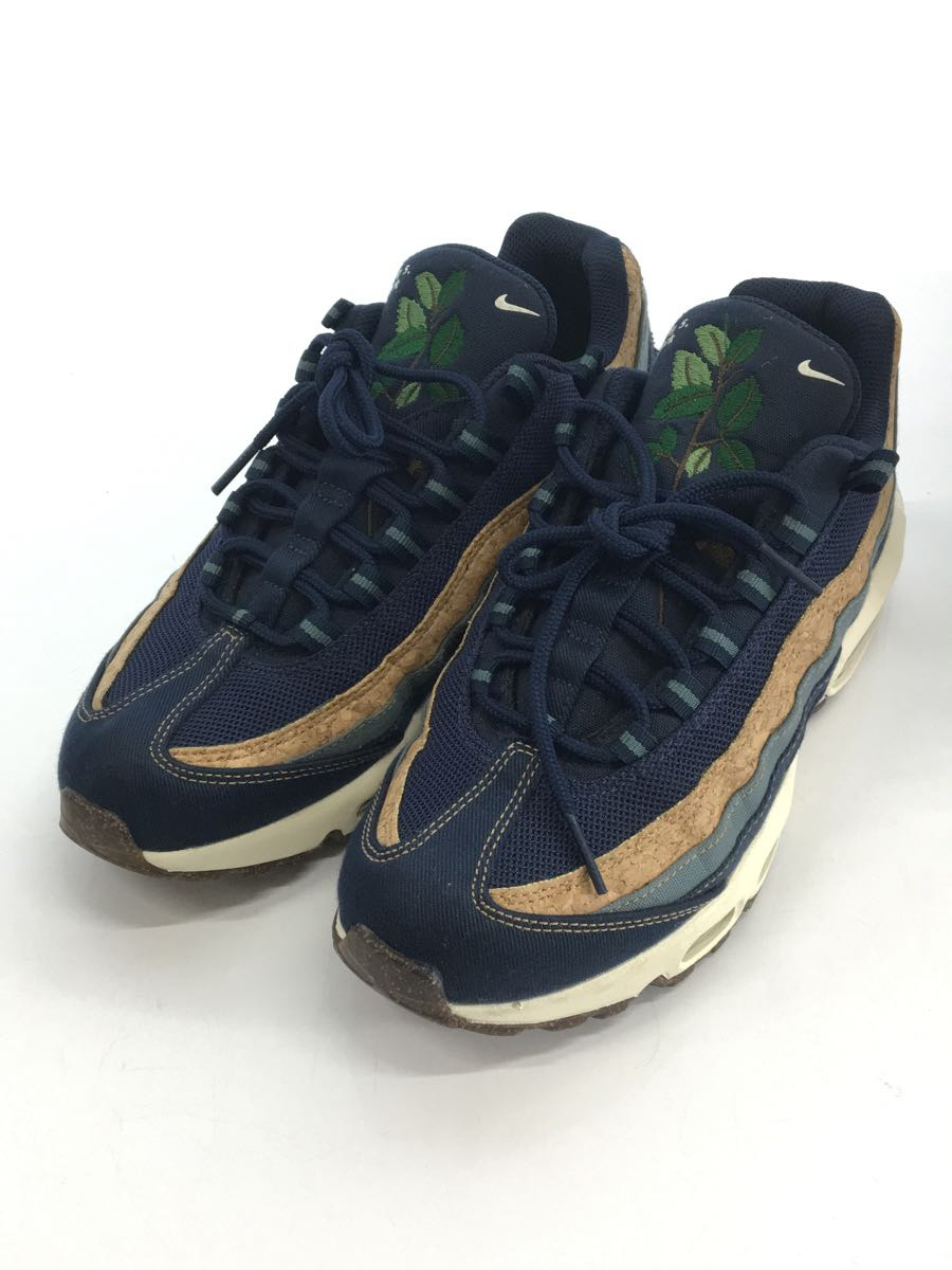 NIKE◆AIR MAX 95 SE/エアマックス/ローカットスニーカー/25.5cm/NVY_画像2