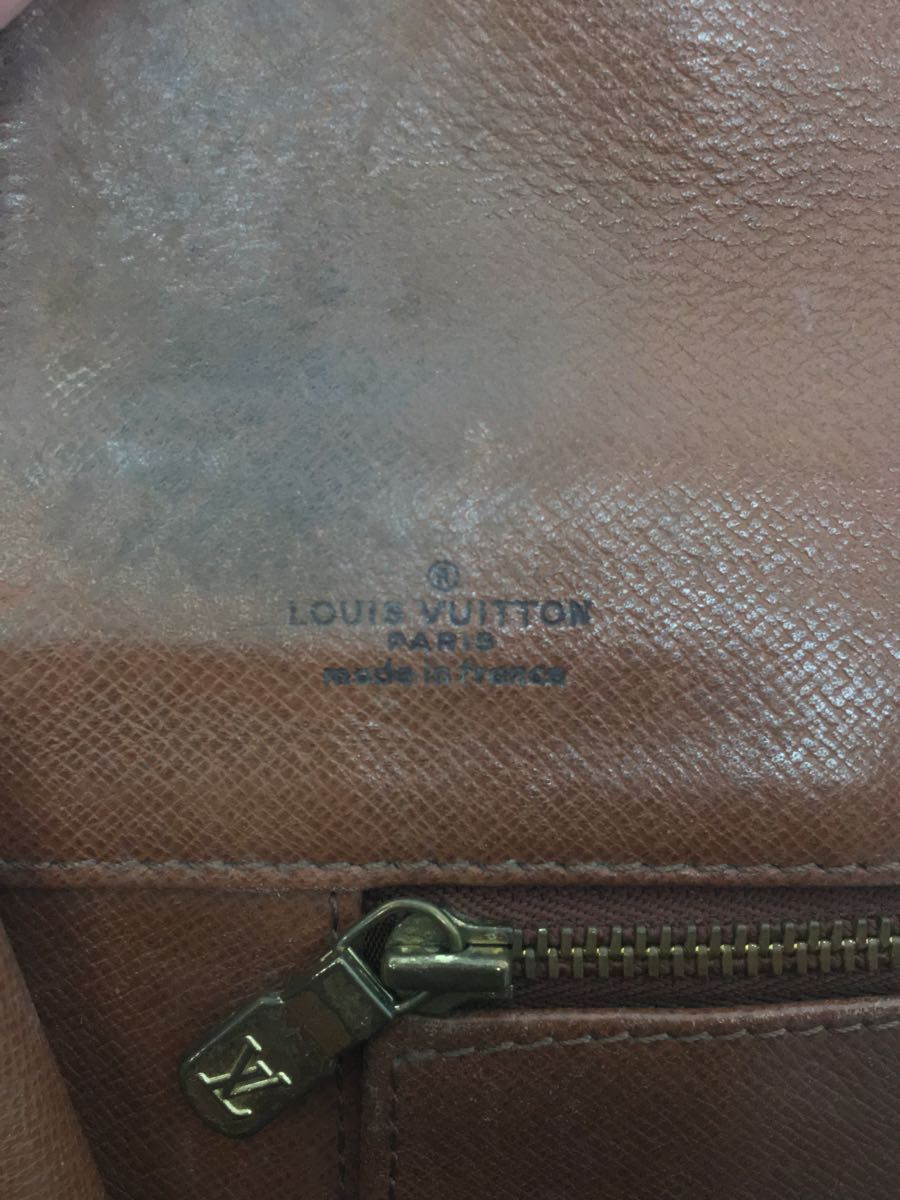 LOUIS VUITTON◆ポシェットダム_モノグラム_BRW/PVC/BRW/総柄_画像3