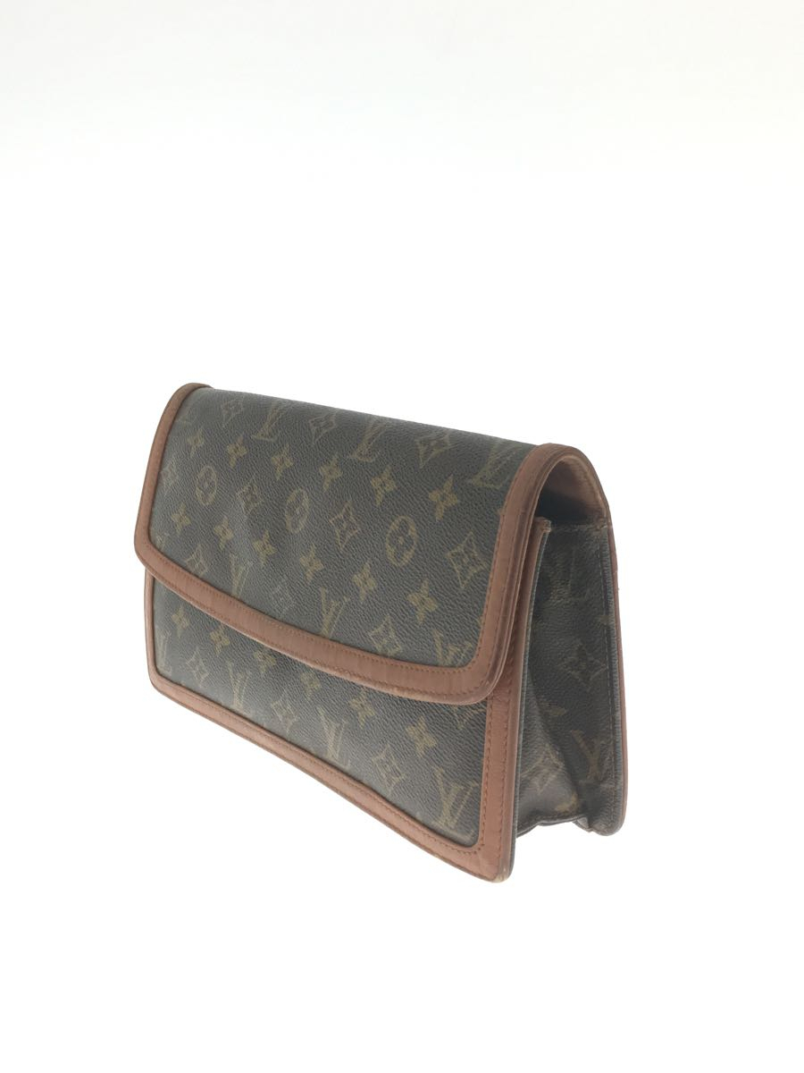 LOUIS VUITTON◆ポシェットダム_モノグラム_BRW/PVC/BRW/総柄_画像2