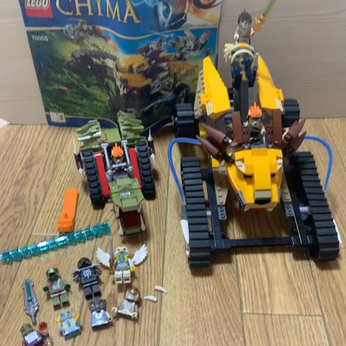 LEGO レゴ CHIMA チーマ 70001＆70005 パーツ取りミニフィグ　まとめ売りセット