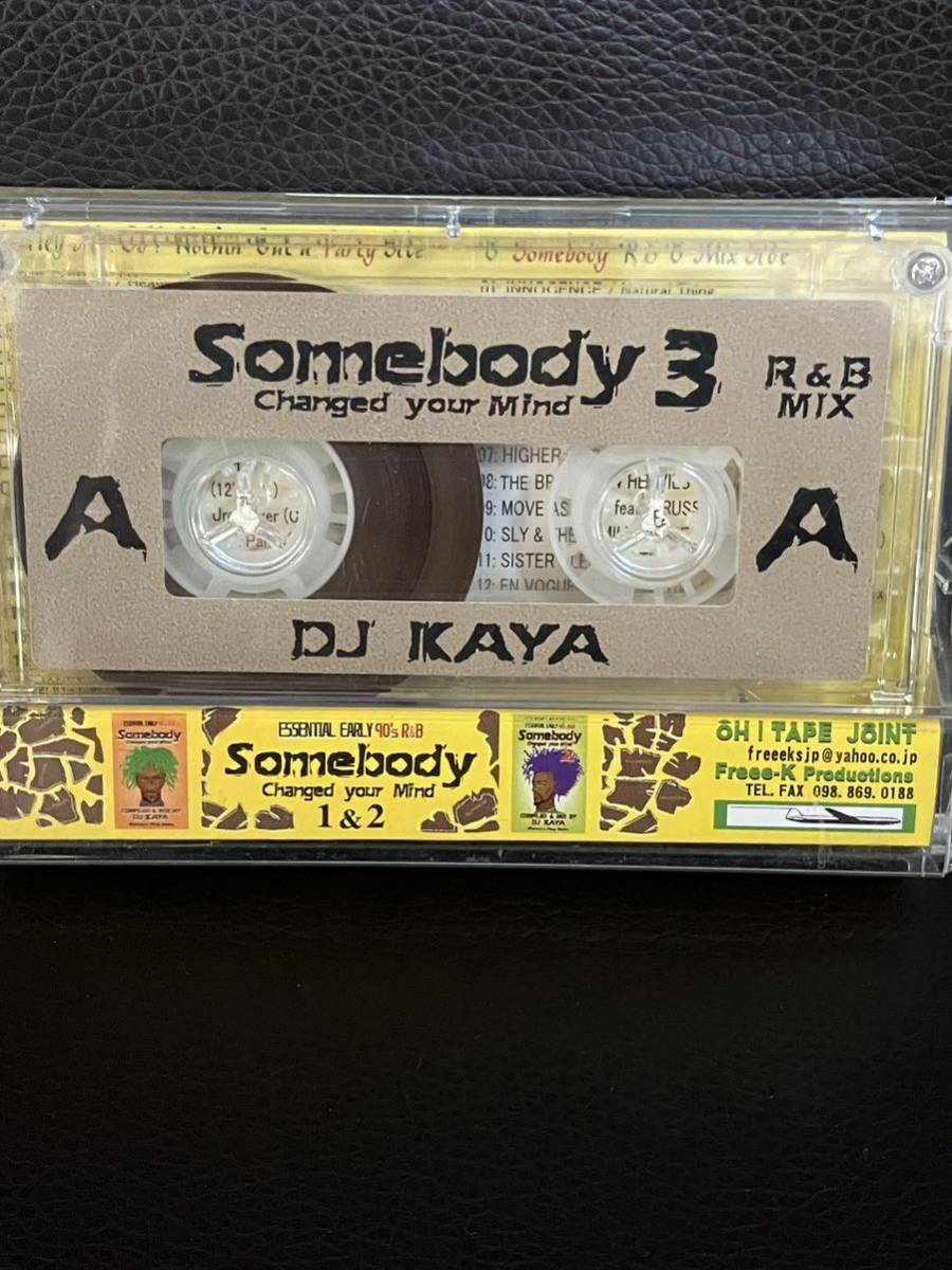 CD付 MIXTAPE DJ KAYA SOMEBODY 90'S R&B MIX★KOMORI KAORI DADDYKAY DDT TROPICANA MURO KIYO KOCO_画像2