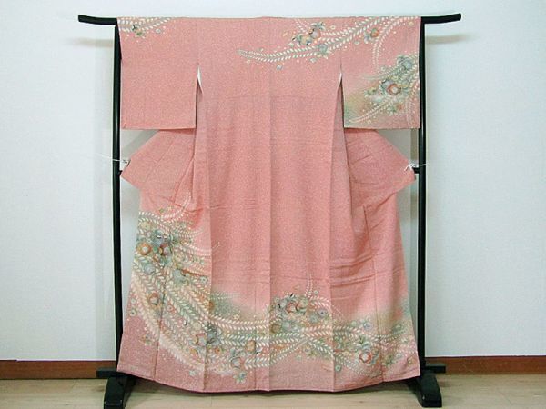 ≪超目玉☆12月≫ ・リユース・辻が花訪問着・162cm◎N6442 仕立て