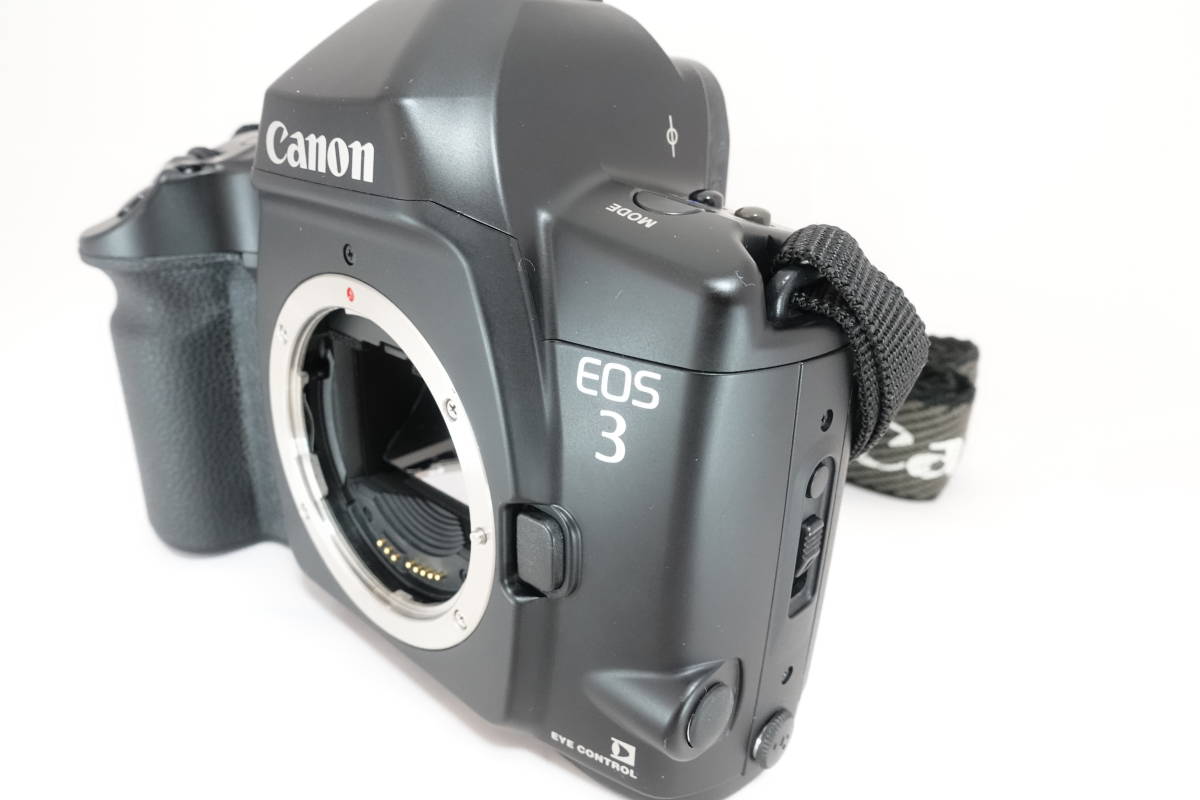 美品 Canon キヤノン EOS-3 ボディ フィルム一眼レフ カメラ #103