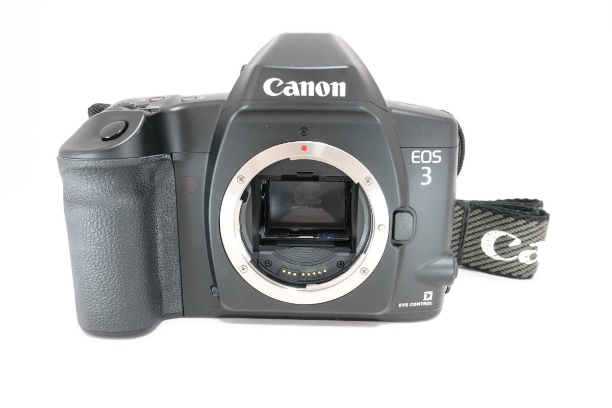 けられた 美品 Canon キヤノン EOS-3 ボディ フィルム一眼レフ カメラ